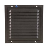 Renson 1058002 – Aufputz-Flügel-Nummernrahmengewebe 437 (150 x 150) RAL 9005 schwarz | 2 Stk
