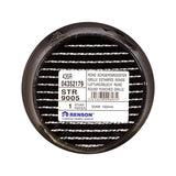 Renson 1057997 - inbouw rond schoepenr met gaas435r dia 150 ral 9005 zwart | 5 stuks