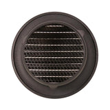 Renson 1062422 - inb. schoepenrooster rond alu 435r (dia 80) structuur 7016 | 12 stuks