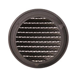 Renson 1062423 - inb.schoepenrooster rond alu 435r (dia 100) structuur 7016 | 8 stuks