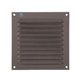 Renson 1062426 - opb.schoepenrooster plat alu 436 (150x150) structuur 7016 | 10 stuks