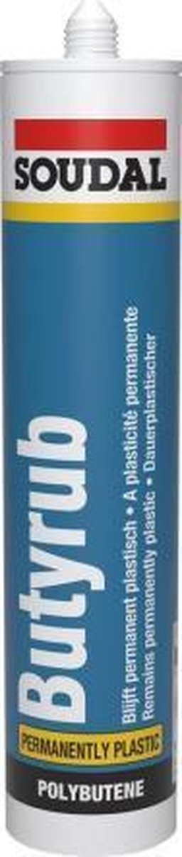 Soudal Butyrub | Butylen-Fugendichtstoff | 310 ml | grau - 102570