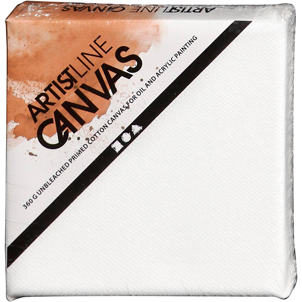 Creativ Company Artistline Canvas 10x10cm, 10st.