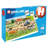 Hubelino Blockpuzzle Leben auf dem Bauernhof - 35 Teile.