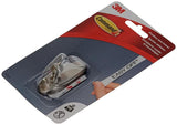 3m 1044682 - 17062bnc comm. haak timeles metal-look s (1h+2s card) | 6 stuks