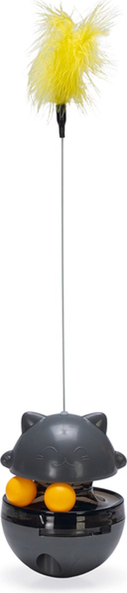 Beeztees wibol - kattenspeelgoed - interactief - plastic - 10x10x42cm one size