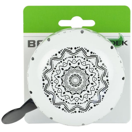 Widk Ding Dong Bel Groot Mandala Zebra Schwarz auf der Karte