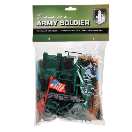 Johntoy Army Forces-Spielset mit Spielmatte