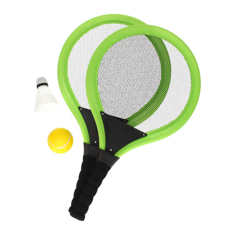 Johntoy -Tennis -Set mit Ball und Shuttle
