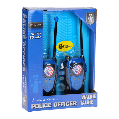 Johntoy Polizei-Walkie-Talkie