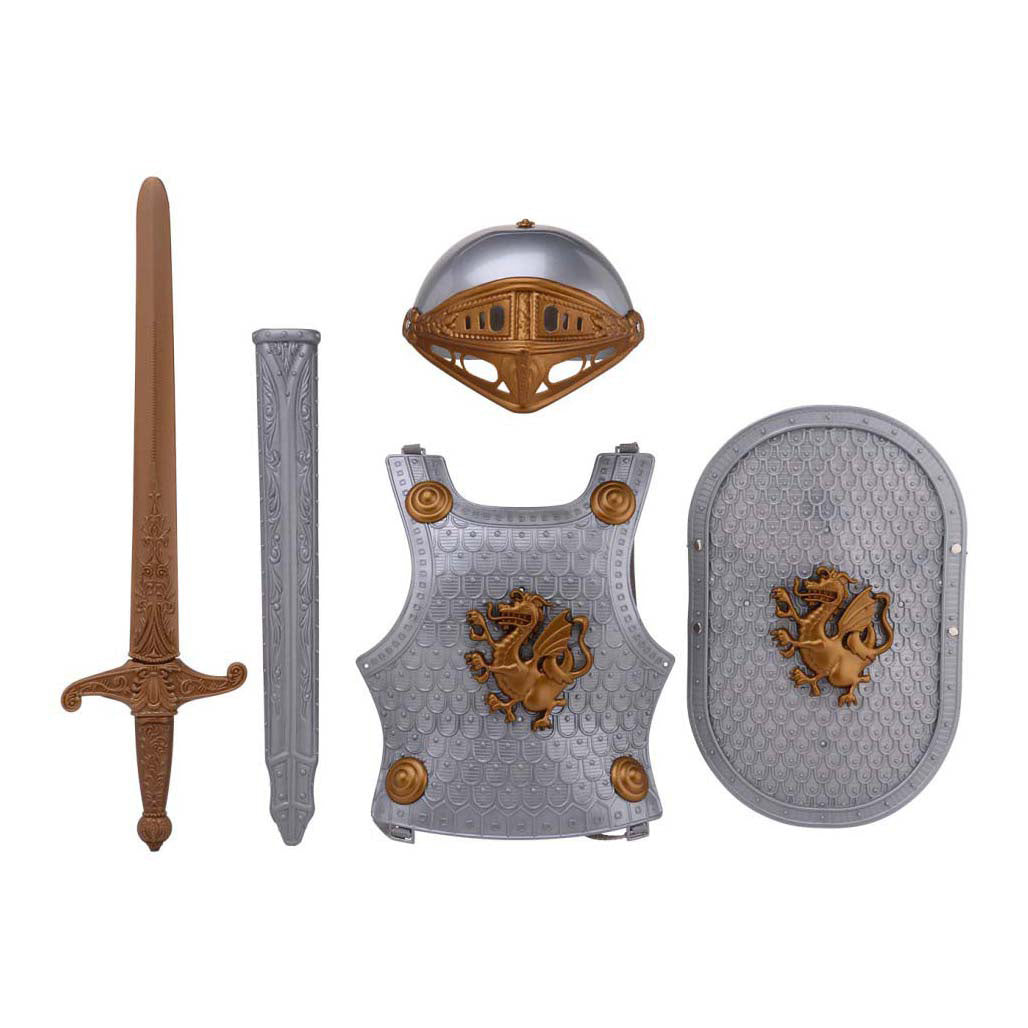 Johntoy Ritterkostüm-Set, 4-teilig.
