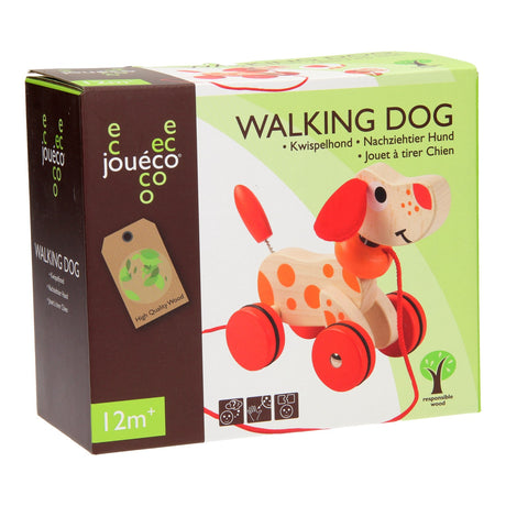 Jouéco wedelnder Hund aus Holz