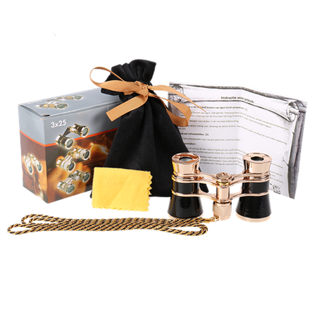 Byomic Theatrekijker 3x25 Gold Schwarz