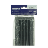 Renson 1069741 - deurrooster pvc 761 450x90 zwart | 2 stuks