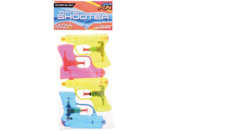 Johntoy John Spielzeug-Wasserpistole 4er-Pack ± 11 cm