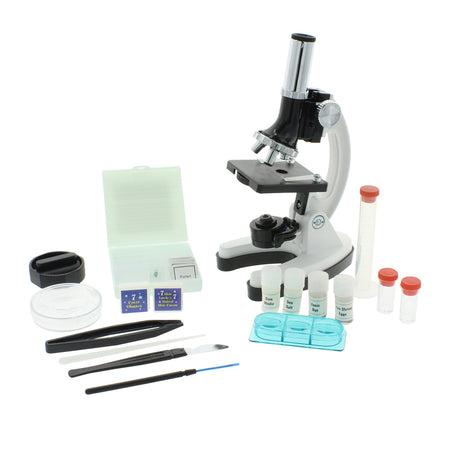 Byomic Anfänger Mikroskop Set 100, 400 und 900x im Koffer