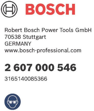Bosch accessoires 4-delige centerpuntset 10 mm 4st - 2607000546