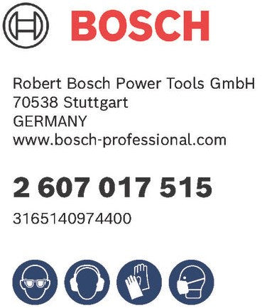 Bosch Zubehör 5-teilig SDS-Plus Pro plus 5x Bohrer und Meißel-Set – 2607017515