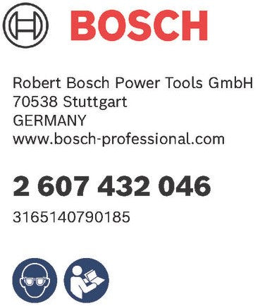 Bosch Zubehör Filtergas 10,8 V-Li - 2607432046