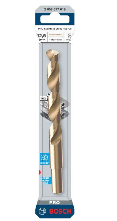 Bosch metaalboor hss-co 12,5 101mm 1szt.