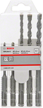 Bosch boor sds plus-1 ingesteld 5 6 6 8 10