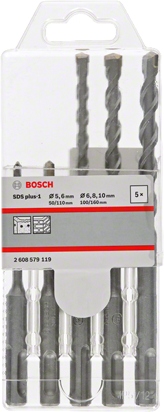 Bosch boor sds plus-1 ingesteld 5 6 6 8 10