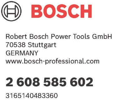 Bosch Zubehör SDS-Plus-5 Bohrer 4 Spiralen | 6x250x315mm - 2608585602