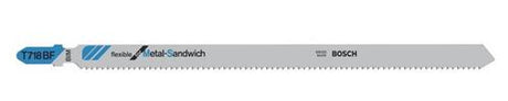 Bosch Zubehör Stichsägeblatt T 1018 AFP Präzision für Metallsandwich 3 Stück – 2608636793