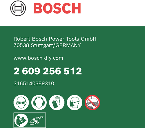 Bosch accessoires schijfborstel | gevlochten draad | 115 mm - 2609256512