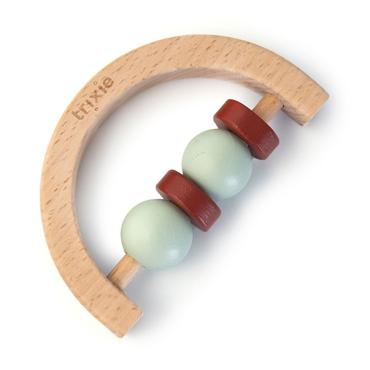 Trixie Semicircle Rassle Wood Mint Pause