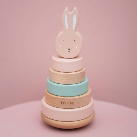 Trixie Holzstapel -Turm Frau Rabbit