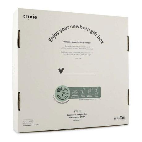 Trixie Geschenkbox für Neugeborene L – schöne Blätter