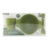 Trixie Silicon Baby Eetset - Mr. Dino