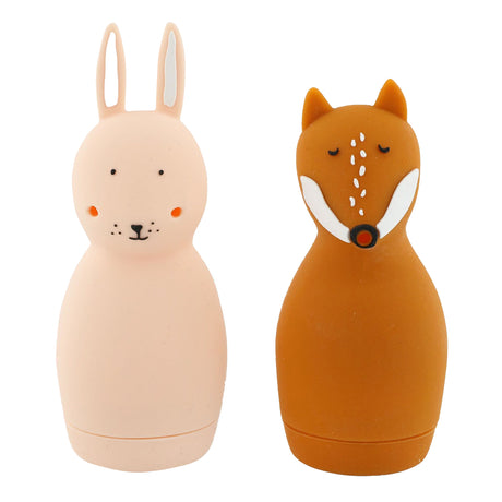 Trixie Badespielzeug Quetschtiere - Mrs. Kaninchen Herr Fuchs
