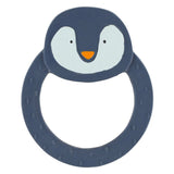 Trixie Natural Gummi rund Bijtring - Mr. Penguin