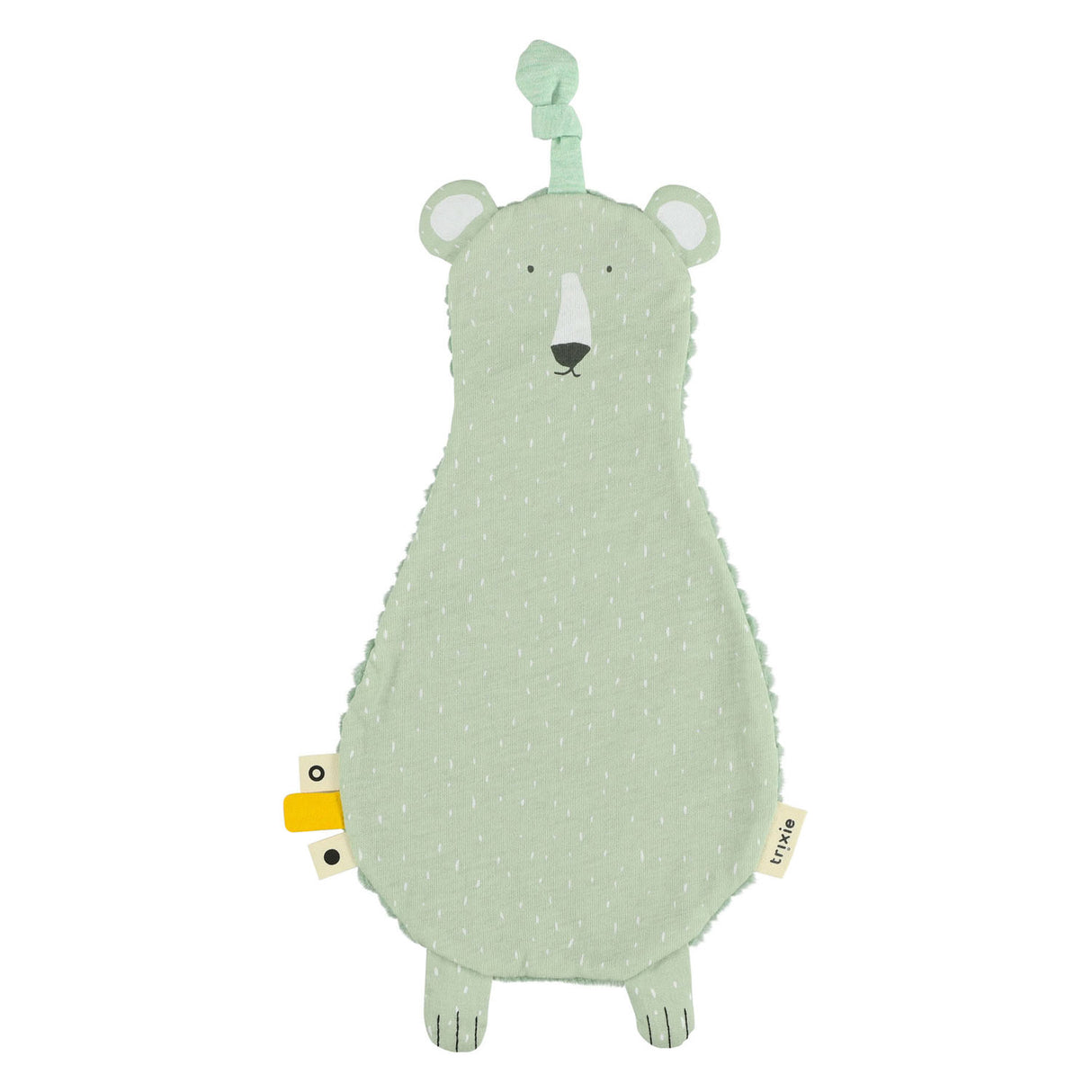 Trixie Schnuller umarmt Mr. Bear