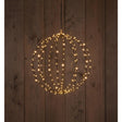 Anna's Collection beleuchtete Kugel, 40 cm, 192 LEDs, klassisch warm, mit Blitzfunktion, Timer-Dimmer, 5 Meter langes Kabel