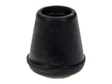 Mack 1048756 - opsteekdop rubber zwart ø 12 mm 4 st pcs | 6 stuks