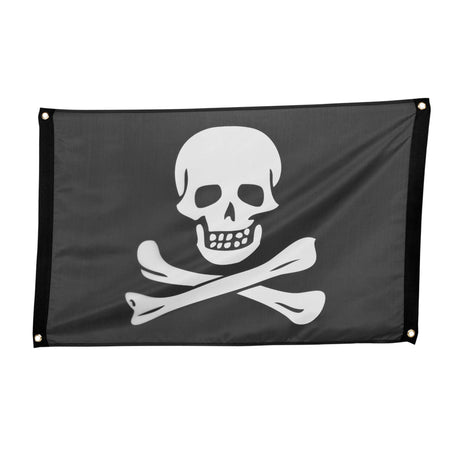 Pirat mit Boland-Flagge