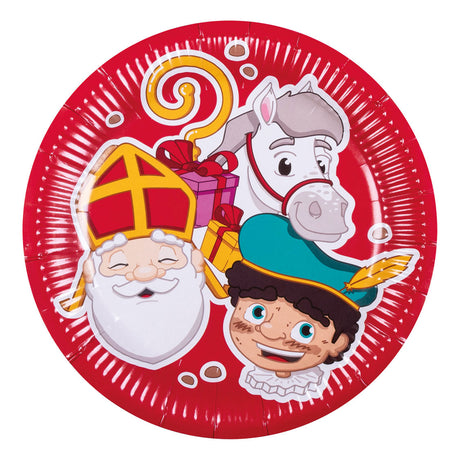 Boland Teller Sinterklaas, 10 Stk.