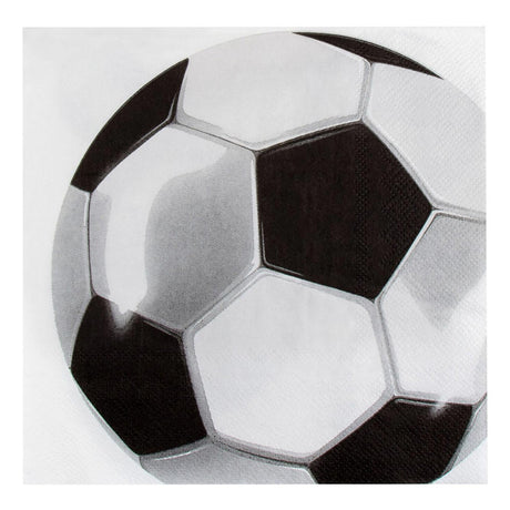Boland Fußballservietten, 20 Stück.