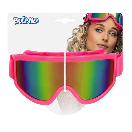 Boland Party-Skibrille neonpink