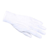 Boland Handschuhe mit Druckknopf weiß XL