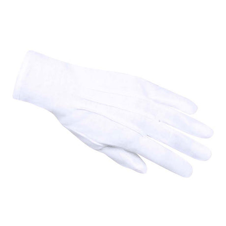 Boland Handschuhe mit Druckknopf weiß XL