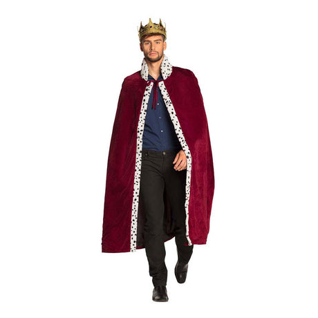 Boland Majestätsmantel burgunderrot, 140 cm