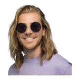 Boland Partybrille Hippie XL grau