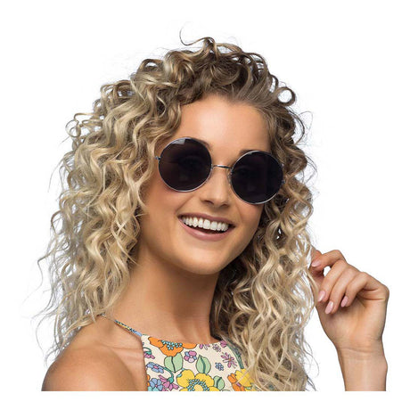Boland Partybrille Hippie XL grau