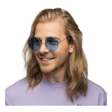 Boland Partybrille Hippie XL blau