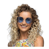 Boland Partybrille Hippie XL blau