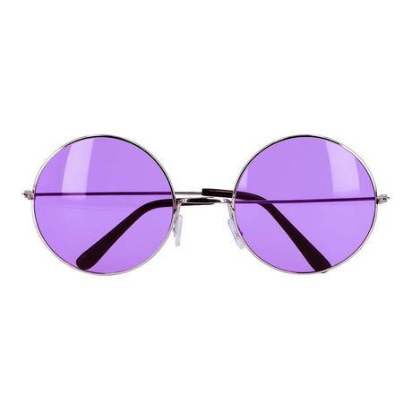 Boland Partybrille Hippie XL Lila